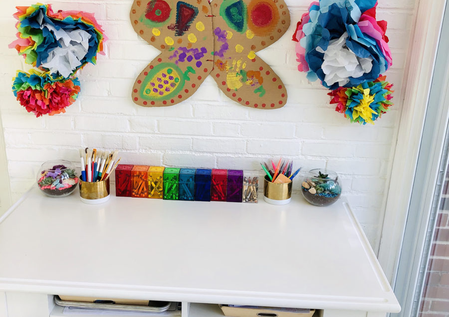 Playroom art table